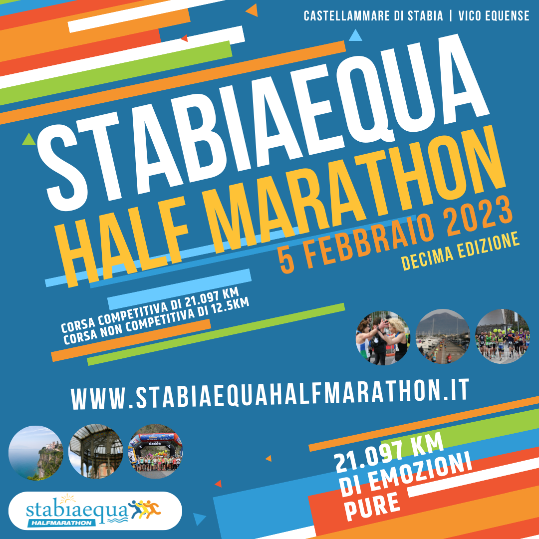 Stabiaequa Half Marathon - Mezza Maratona Febbraio 2023
